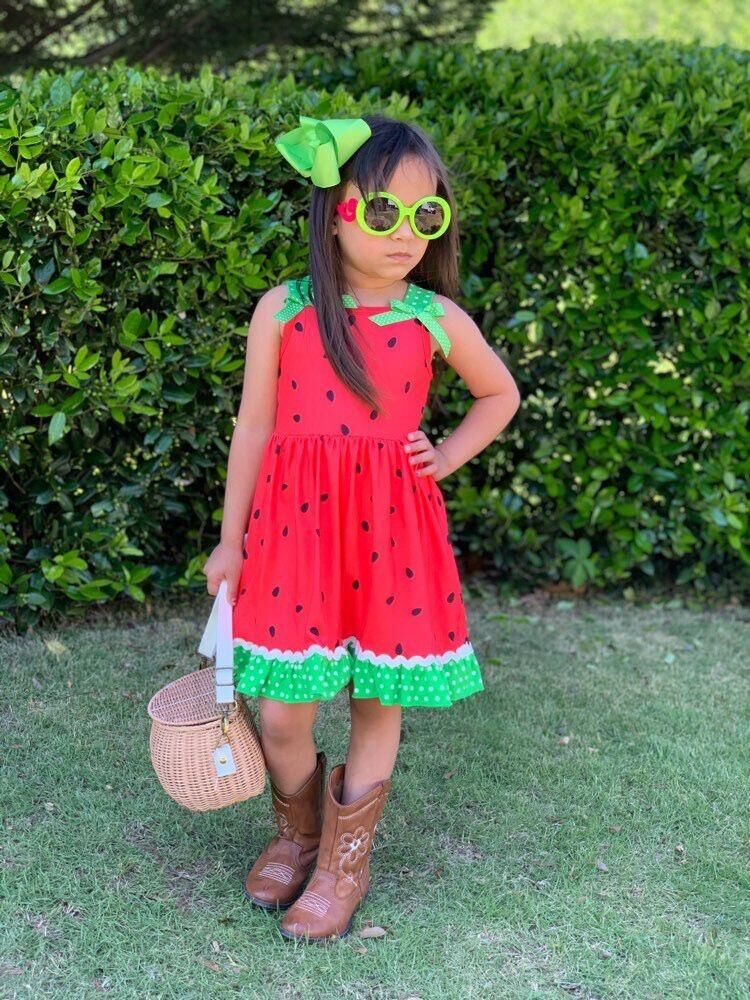 Breanna Watermelon Dress