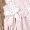 Gracie Lace & Bows Romper - Abby Apples Boutique