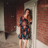 Mom & Me Vintage Floral Mini Dress - Abby Apples Boutique
