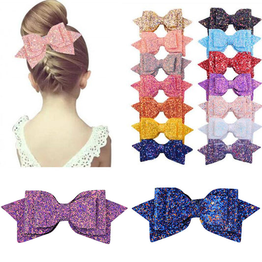 Special Occasion Glitter Bows - Abby Apples Boutique