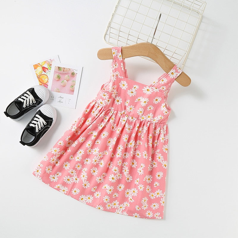 Carla Daisy Print Dress