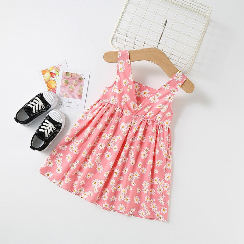 Carla Daisy Print Dress