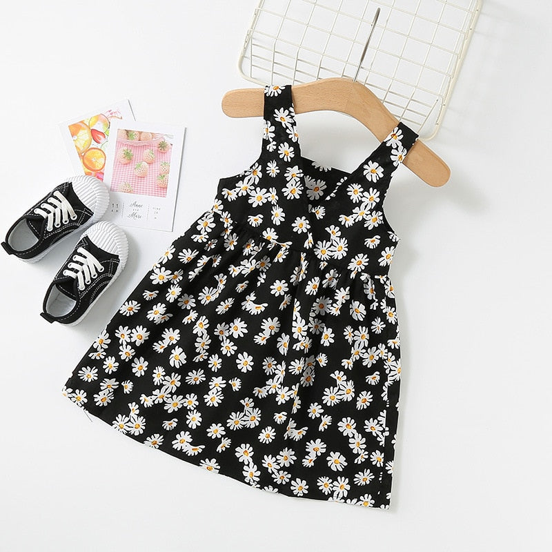 Carla Daisy Print Dress