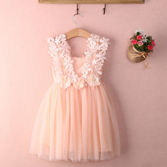 Devon Floral Top Tulle Dress