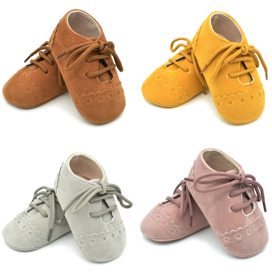 Soft Sole Suede Shoes - Abby Apples Boutique