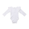Basics Long Sleeve Ruffle Romper