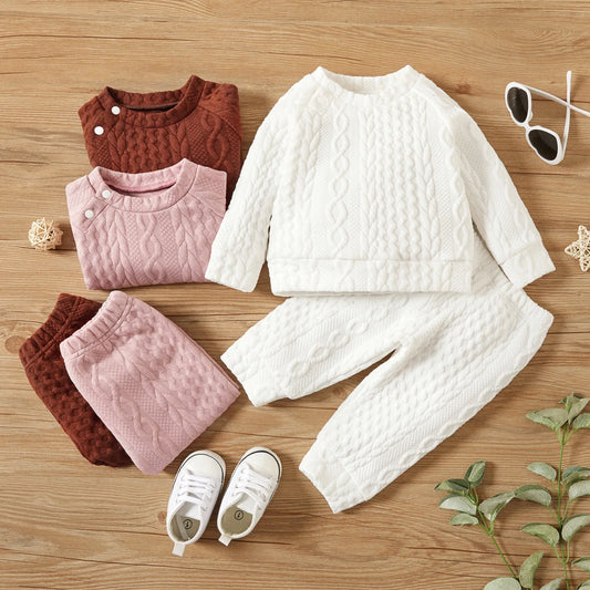 Terry 2 Piece Sweater Set