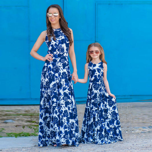 Mommy & Me Floral Maxi Dress