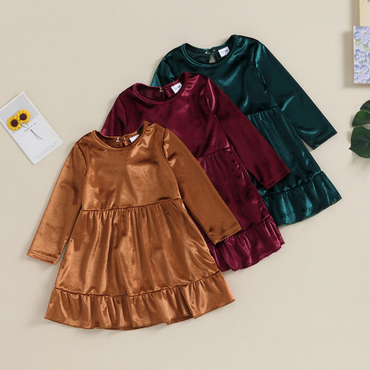 Alannah Velvet Dress