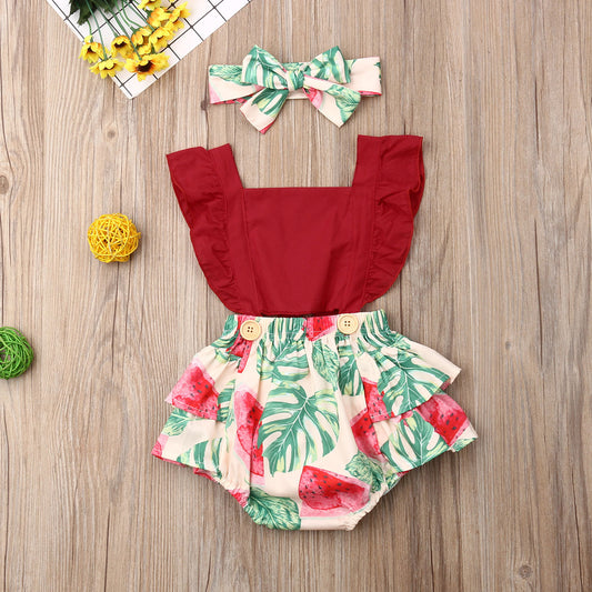 Sue Watermelon 2 Piece Set