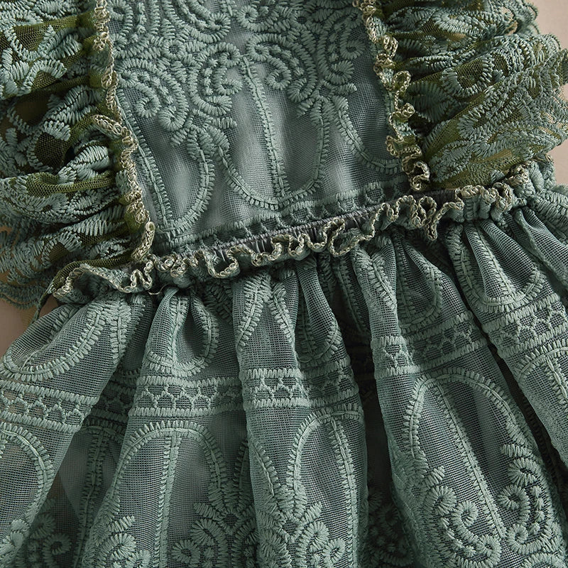 Eloise Lace Onesie Dress