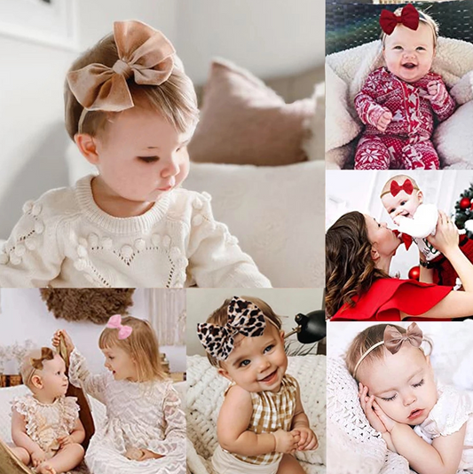Velvet Bow Headband