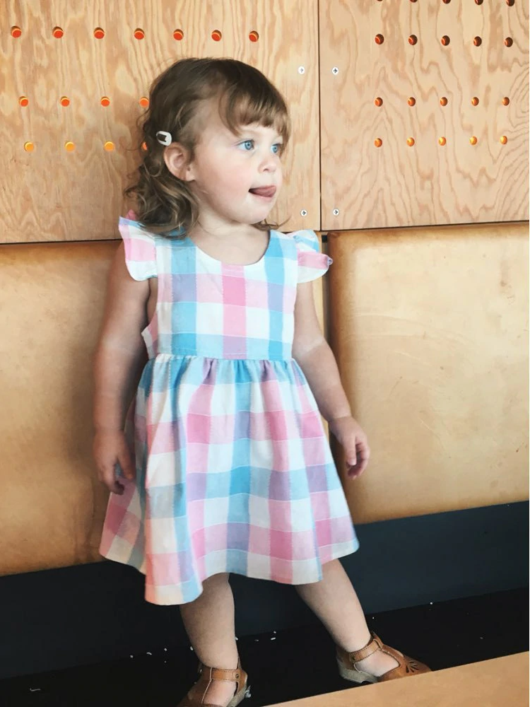 Louisa Pastel Plaid Dress Abby Apples Boutique Louisa Pastel Plaid Dress Abby Apples Boutique