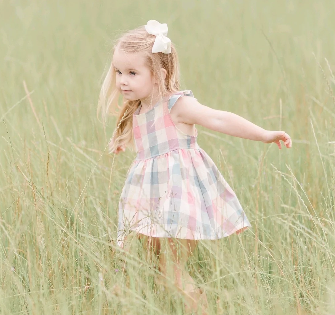 Louisa Pastel Plaid Dress – Abby Apples Boutique Louisa Pastel Plaid Dress – Abby Apples Boutique