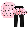 Libi Heart Top & Pant Set - Abby Apples Boutique