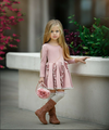Elsie Back Lace Ruffle Dress - Abby Apples Boutique