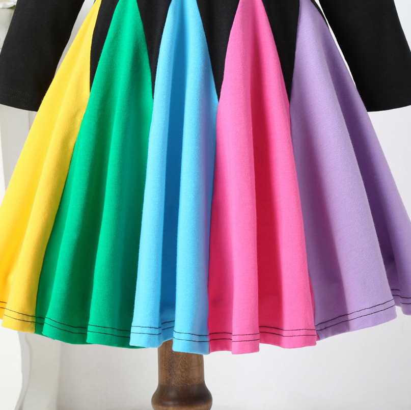 Sydney Rainbow Dress - Abby Apples Boutique