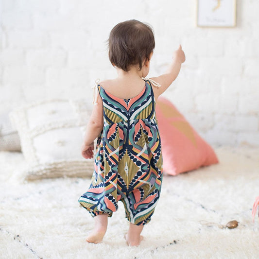 Linda Bohemian Jumpsuit - Abby Apples Boutique