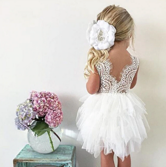 Lucia Lace Tutu Dress - Abby Apples Boutique