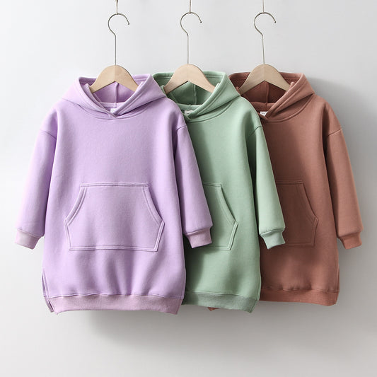 Terra Hooded Sweatshirt Dress