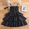 Zari Polka Dot Tiered Dress
