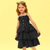 Zari Polka Dot Tiered Dress