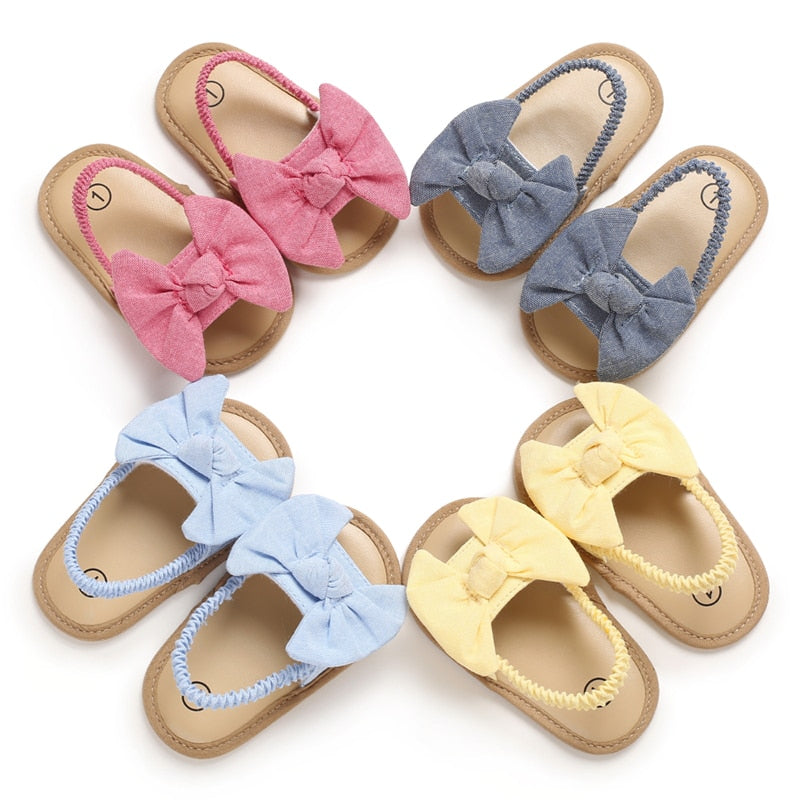 Bow Knot Sandals - Abby Apples Boutique