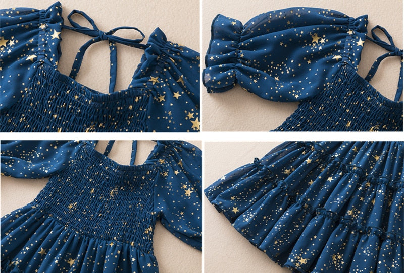 Dima Star Print Dress