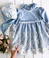 Viola Dress & Bonnet Set