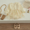 Jess Ribbed Tulle Romper
