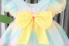 Teri Pastel Overlay Dress