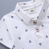 Anchor Polo and Short Set (2 Colors) - Abby Apples Boutique