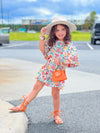 Joelle Puff Sleeve Floral Dress