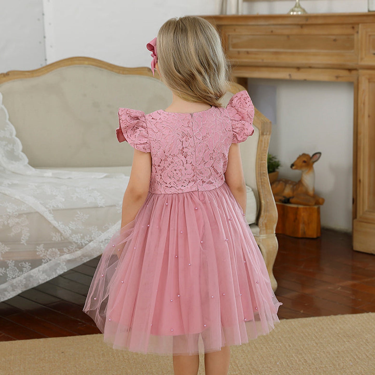 Sophia Pink Tulle Dress