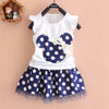 Mouse Ruffle Shirt and Skirt Set - Abby Apples Boutique