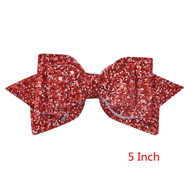 Special Occasion Glitter Bows - Abby Apples Boutique