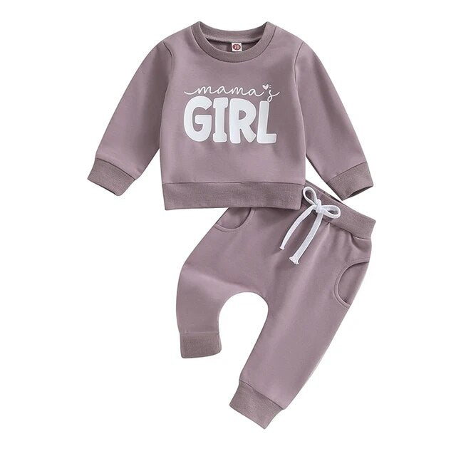 Mama's Girl Sweatshirt Set