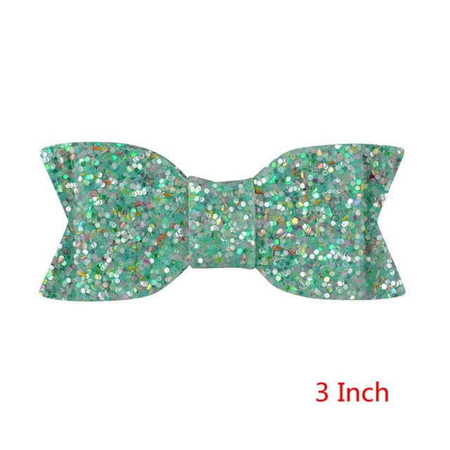Special Occasion Glitter Bows - Abby Apples Boutique