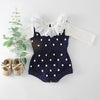 Meryl Sleeveless Knit Pom Pom Romper - Abby Apples Boutique