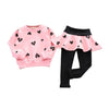 Libi Heart Top & Pant Set - Abby Apples Boutique