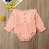 Penelope Ruffle Romper - Abby Apples Boutique