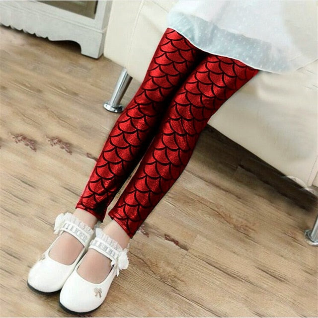Mermaid Tights for Girls 