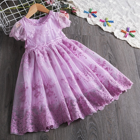 Jill Lace Overlay Dress
