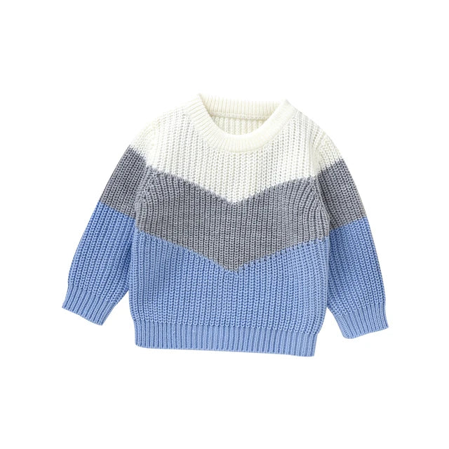 Robin Color Block Sweater