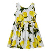 Aly Lemon Print Dress