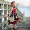 Kylie Floral Dress - Abby Apples Boutique