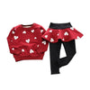 Libi Heart Top & Pant Set - Abby Apples Boutique