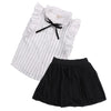 Jamie 2 PC Blouse and Skirt Set - Abby Apples Boutique