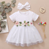Isabel Short Sleeve Floral Tutu Dress