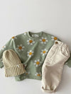 Retro Daisy Crewneck Sweater